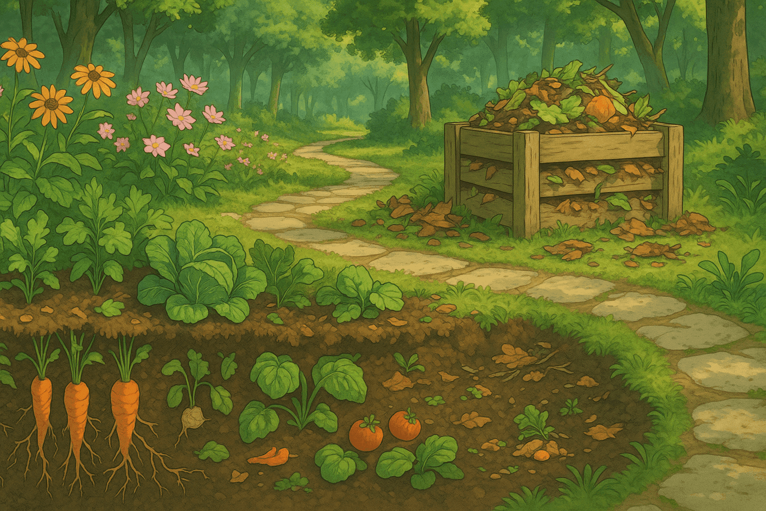 Building Soil Health & Fertility: Composting, Testing & Amendments image