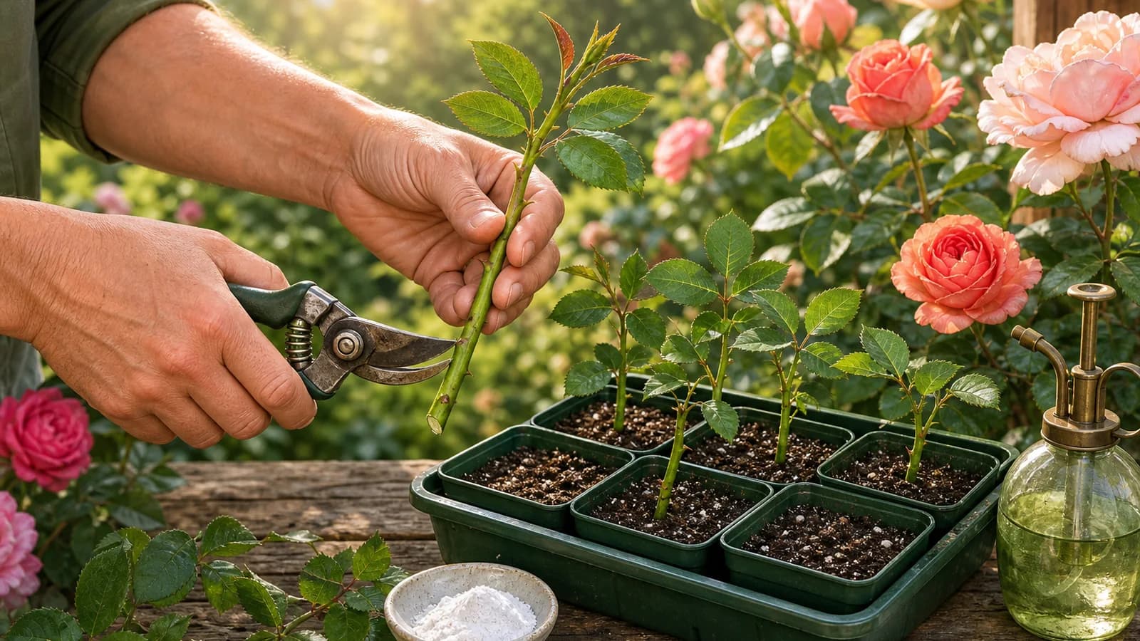 How to Grow Roses from Softwood Cuttings: Step-by-Step Success Guide