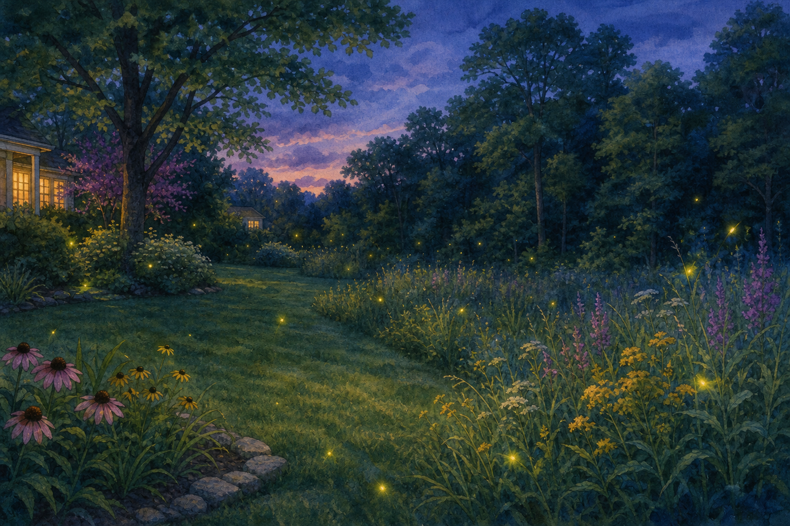 Central Virginia Lightning Bug Habitat Native Plants